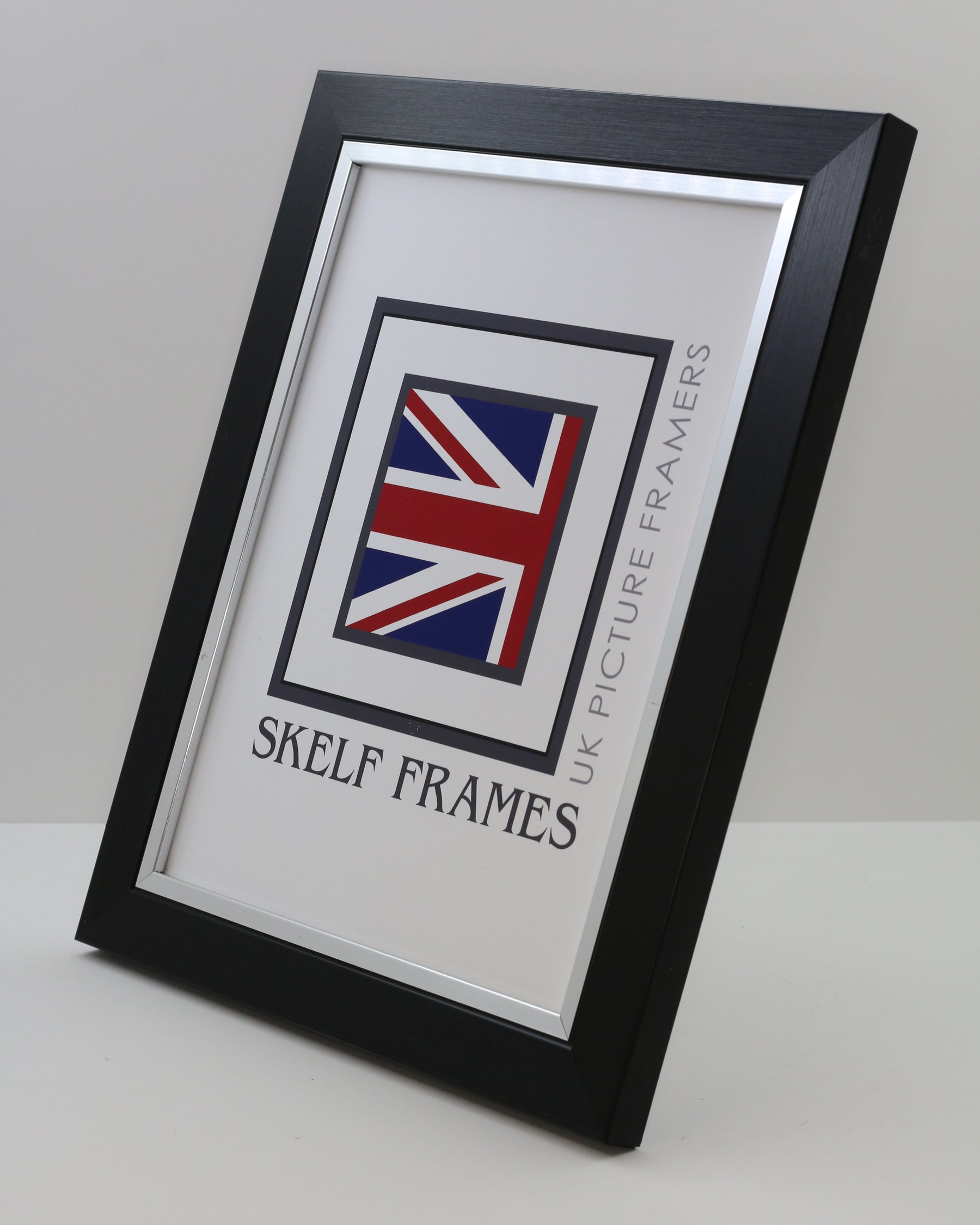 Brush Black & Silver Frame - Metric