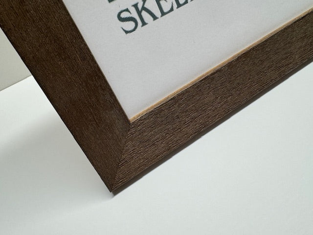Brown Wide Driftwood Frame