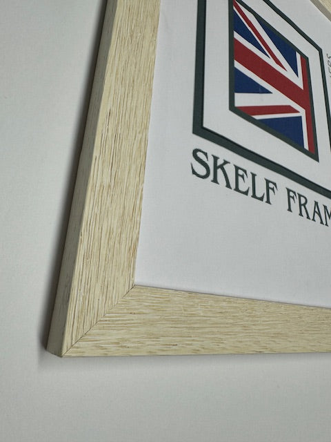 White Thin Driftwood Frame