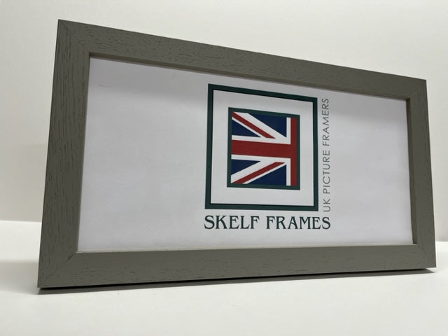 Phoenix Light Grey Wood Panoramic Frame