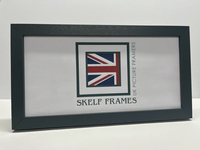 Phoenix Dark Grey Wood Panoramic Frame