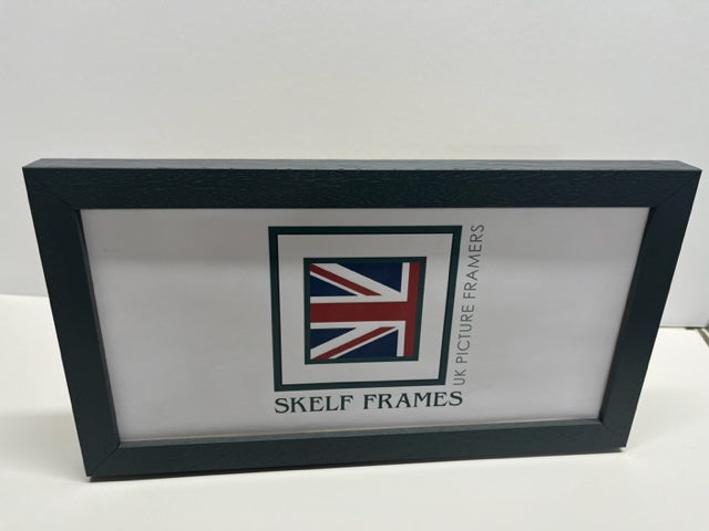 Phoenix Dark Grey Wood Panoramic Frame