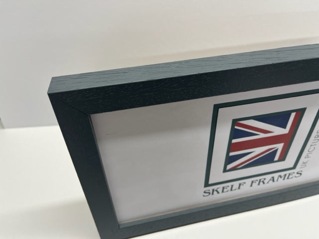 Phoenix Dark Grey Wood Panoramic Frame