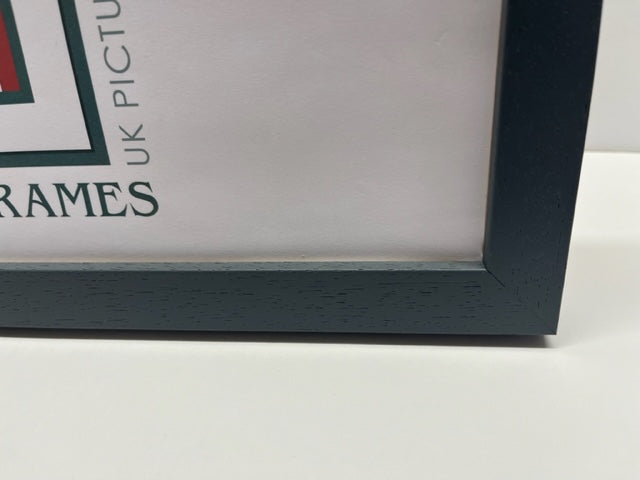 Phoenix Dark Grey Wood Panoramic Frame