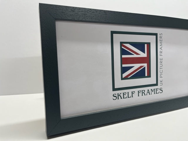 Phoenix Dark Grey Wood Panoramic Frame