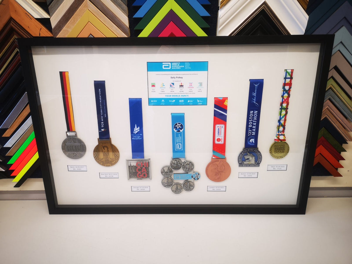 A framed achievement