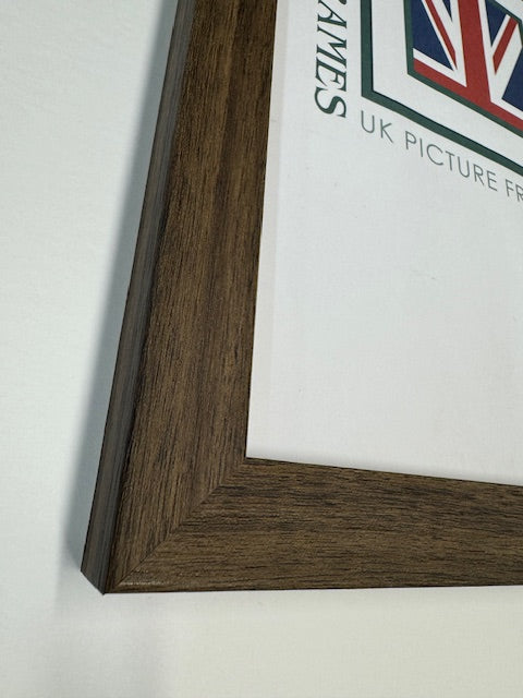 Phoenix Foil Brown Wood Panoramic Frame
