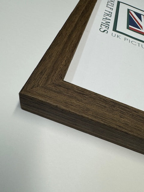 Phoenix Foil Brown Wood Panoramic Frame