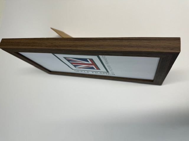 Phoenix Foil Brown Wood Panoramic Frame