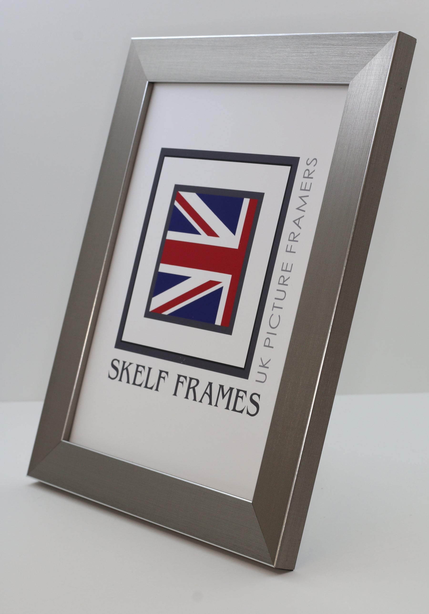 Brushed Pewter Square Frame
