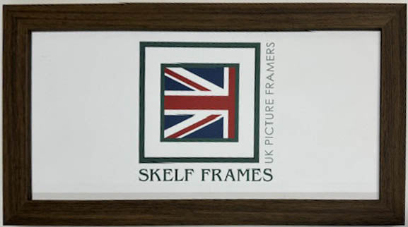 Phoenix Foil Brown Wood Panoramic Frame