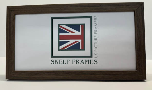 Phoenix Foil Brown Wood Panoramic Frame
