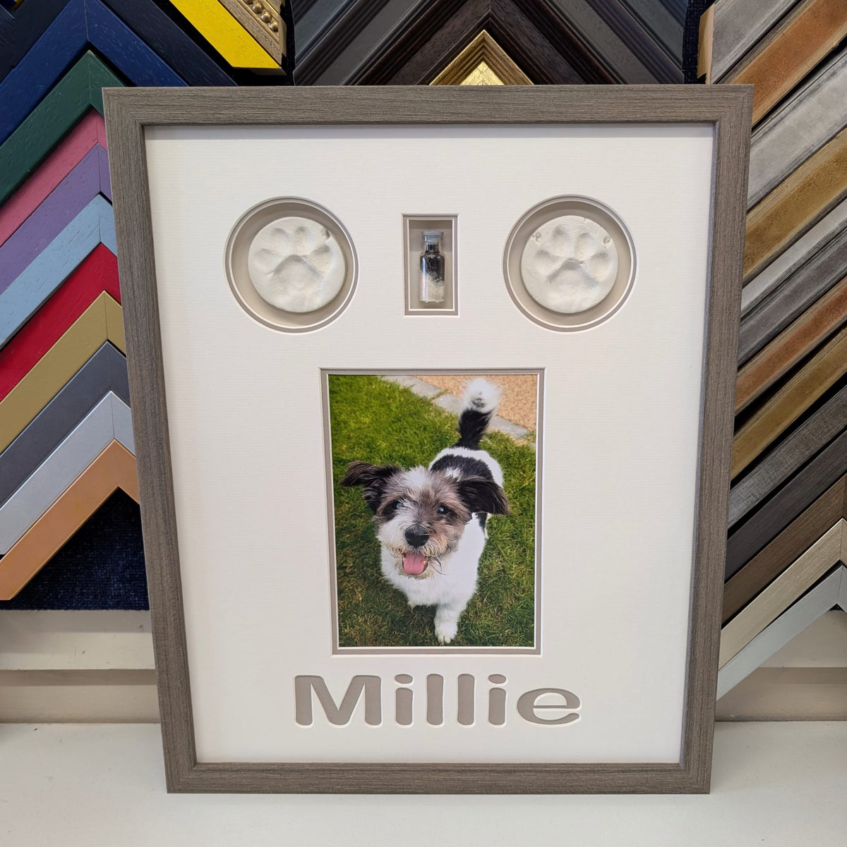 A framed memory