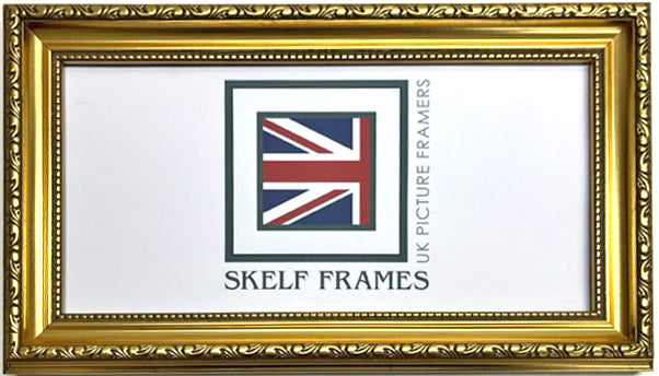 Panoramic Ornate Gold Frame