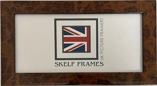 Panoramic Walnut Effect Frame