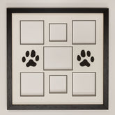 Phoenix Black 16 x 16inch Paw Print Picture Frame with Glass