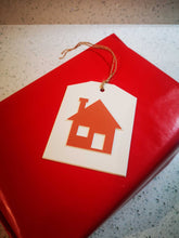 "House" Gift Tag - Hand Made - Pack of 5