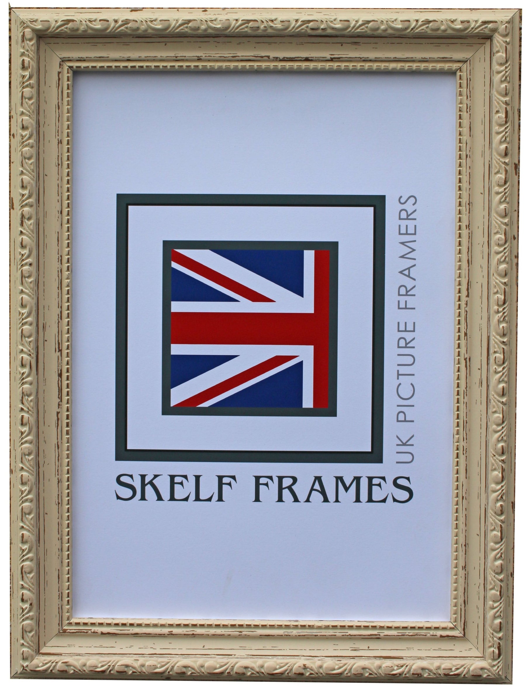 Vintage Shabby Ornate Frame - Metric