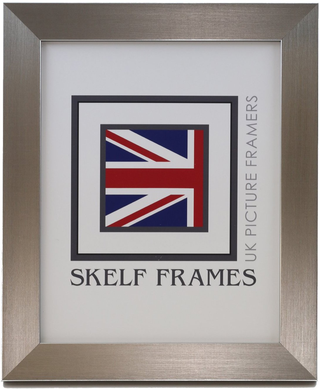 Brushed Pewter Frame - Metric