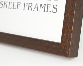 Phoenix Brown Wood Panoramic Frame