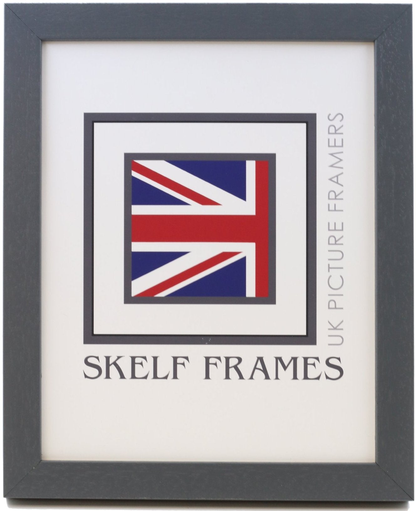 Phoenix Blue Grey Wood Frame - Metric
