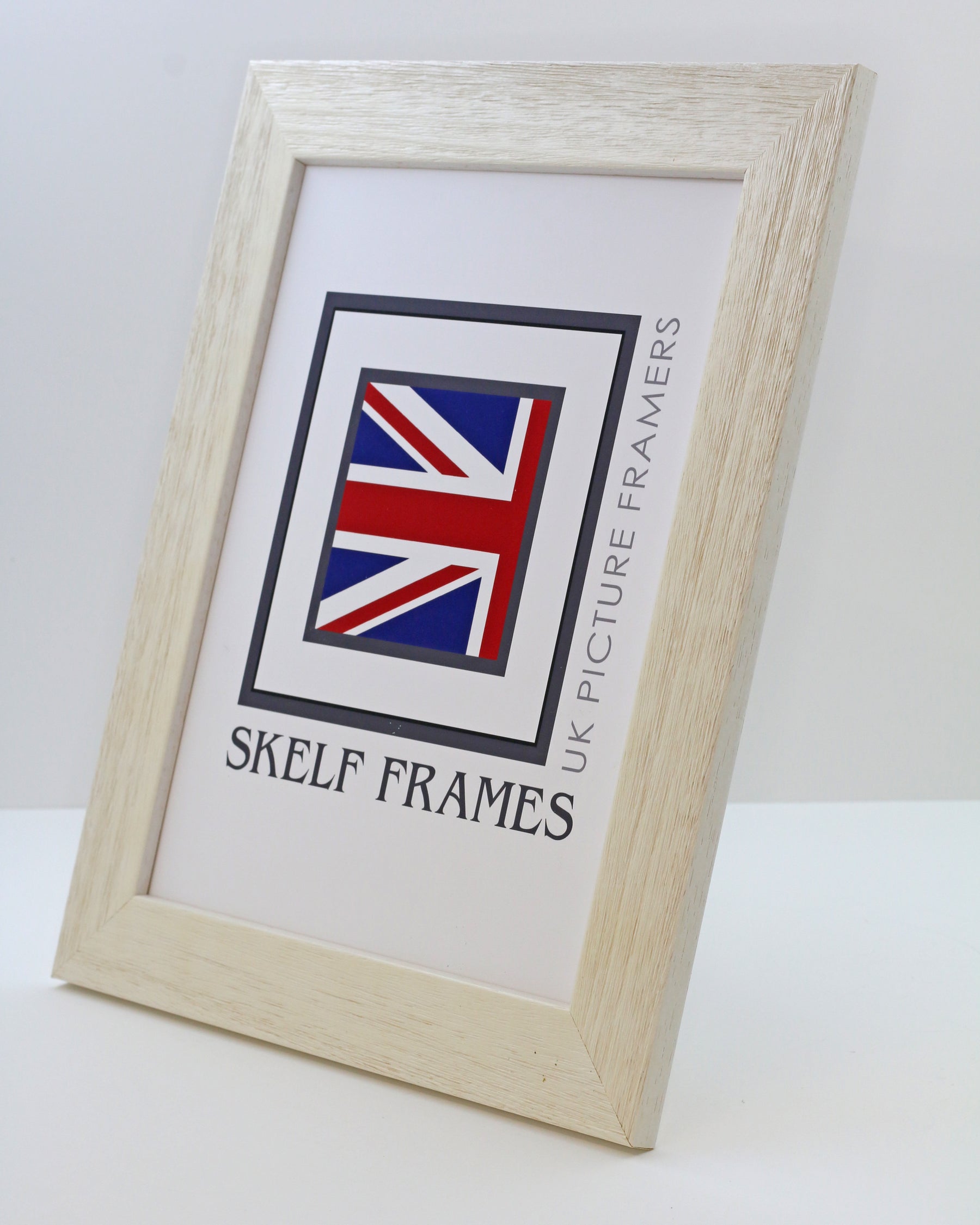 White Wide Driftwood Frame