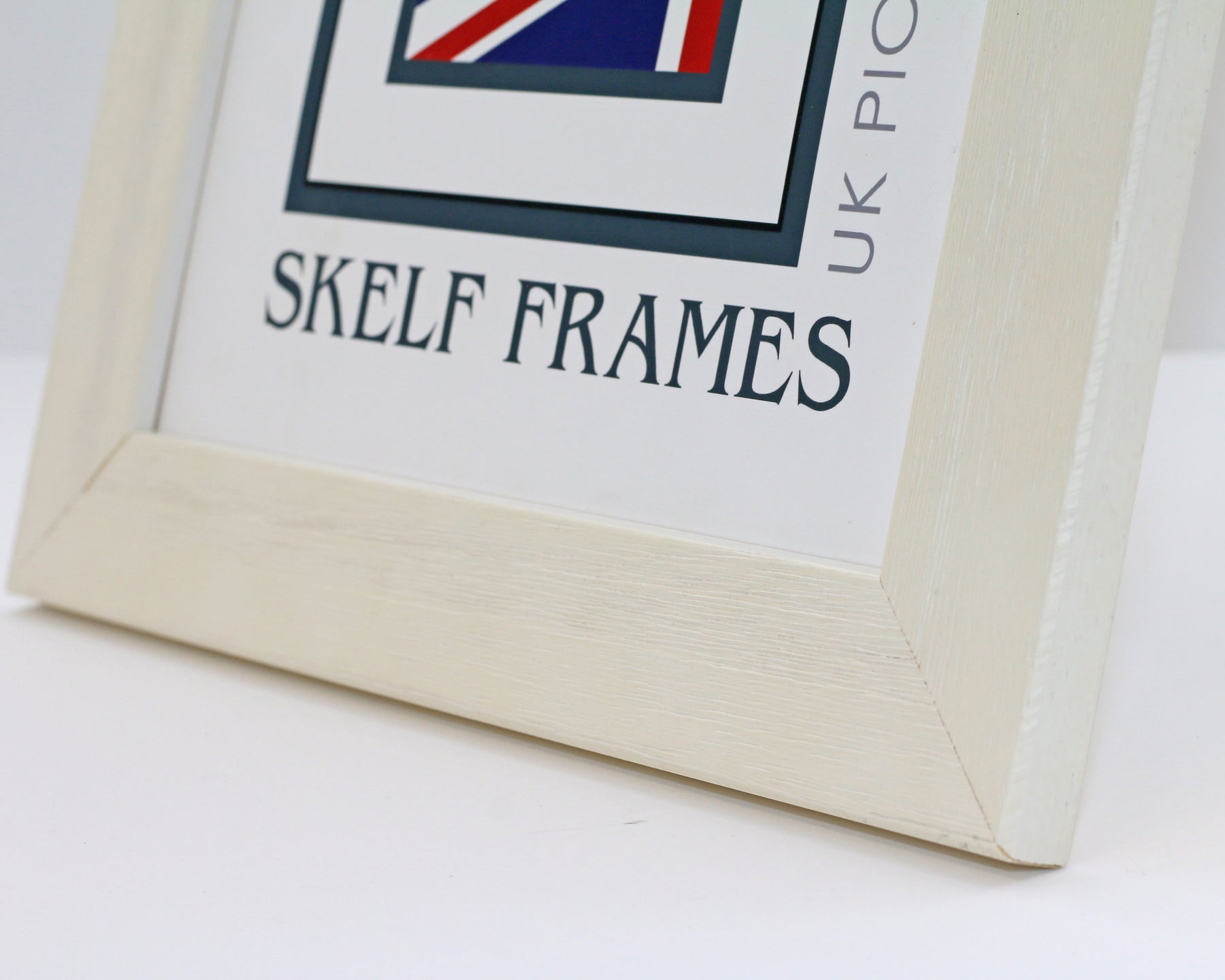 White Wide Driftwood Frame