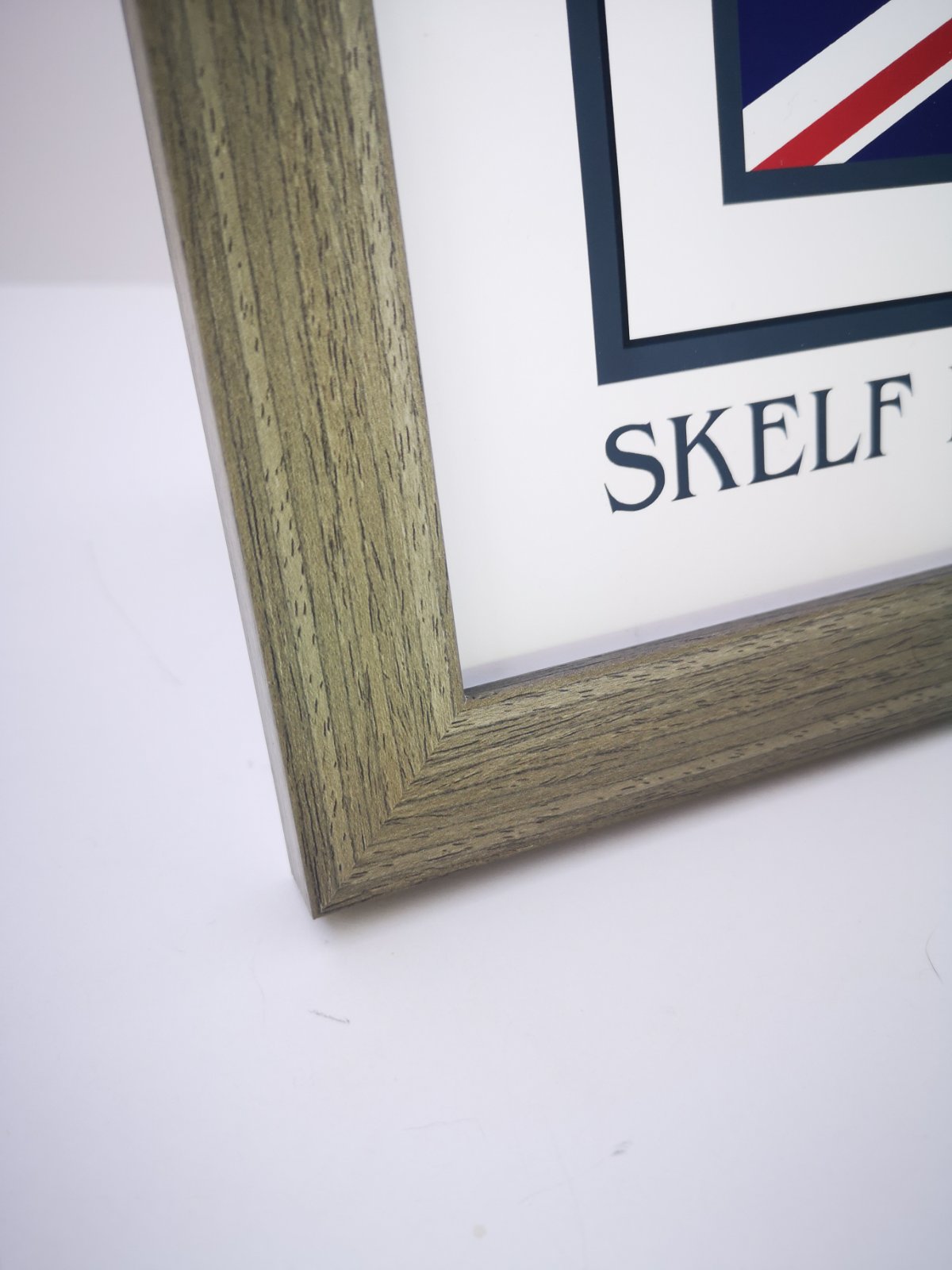 Flat Brushed Grey Frame