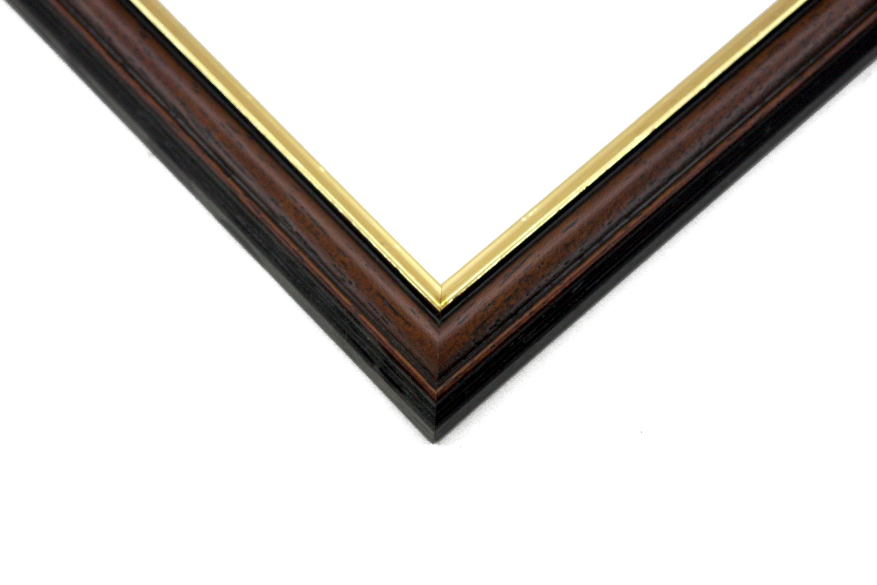 Dark Wood with Gold Inlay - Metric