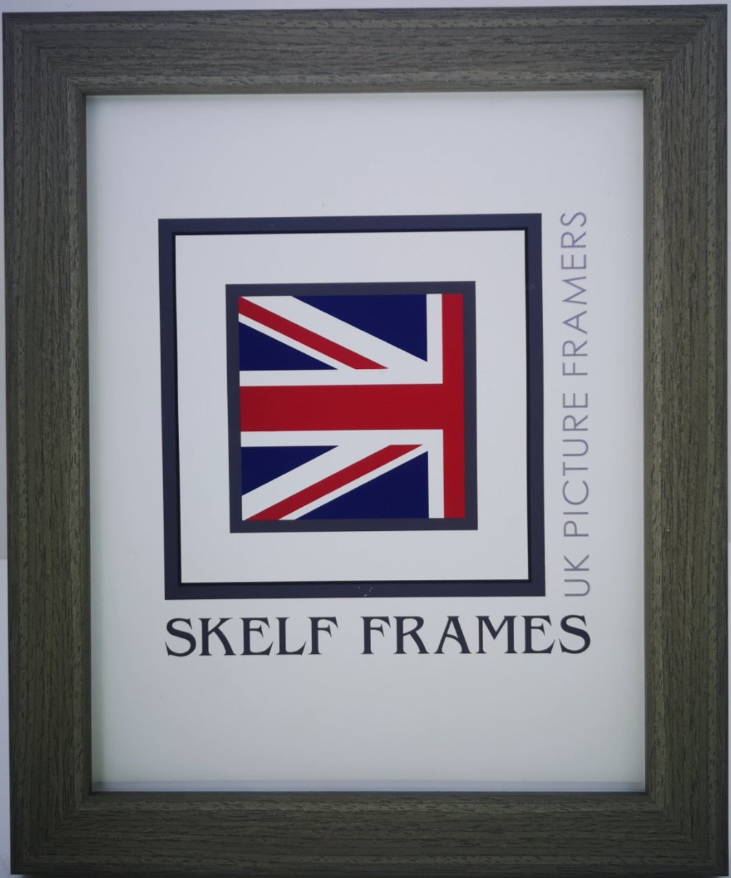 Flat Brushed Grey Frame