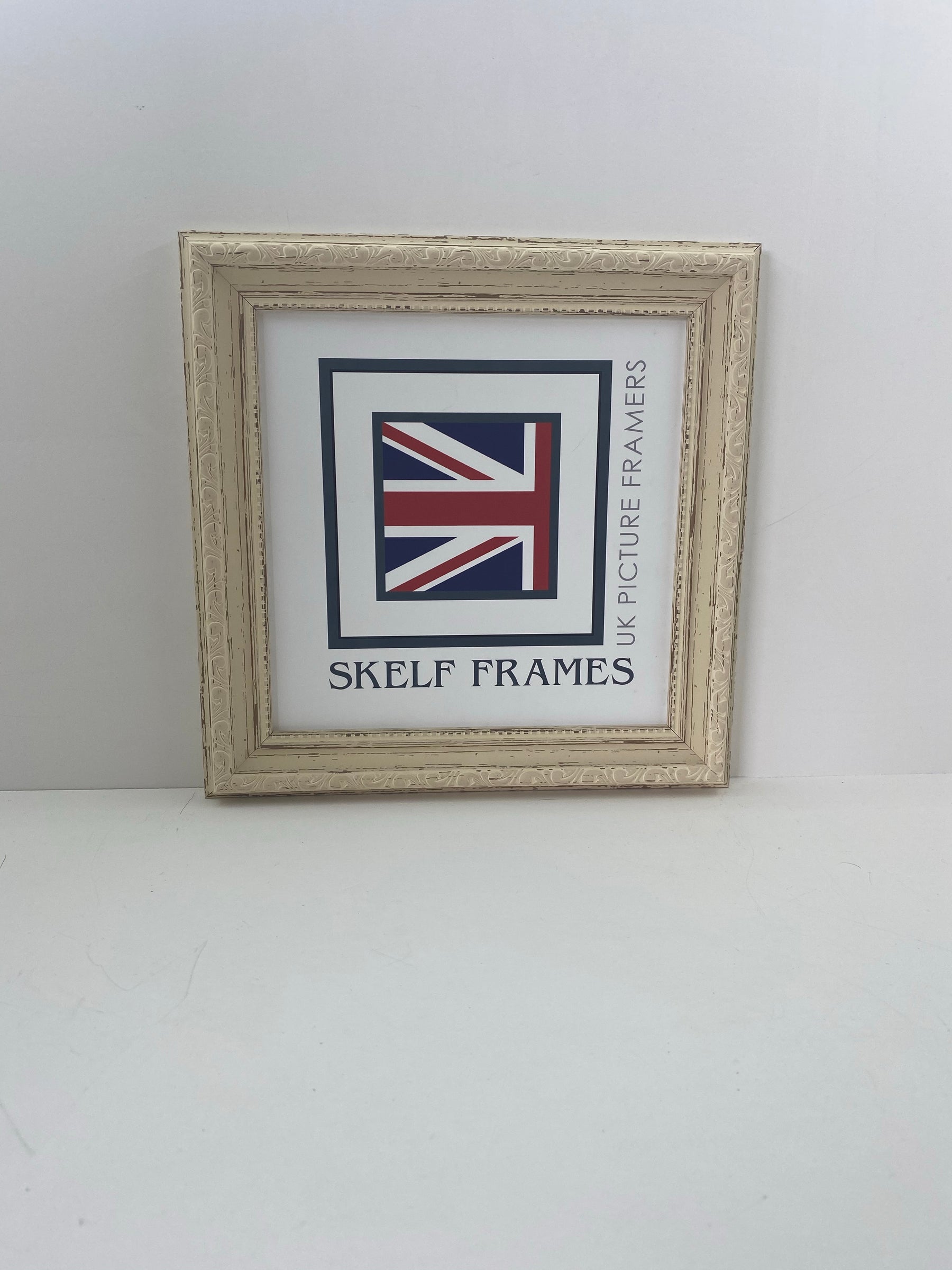 Vintage Shabby Chic Ornate Square Frame
