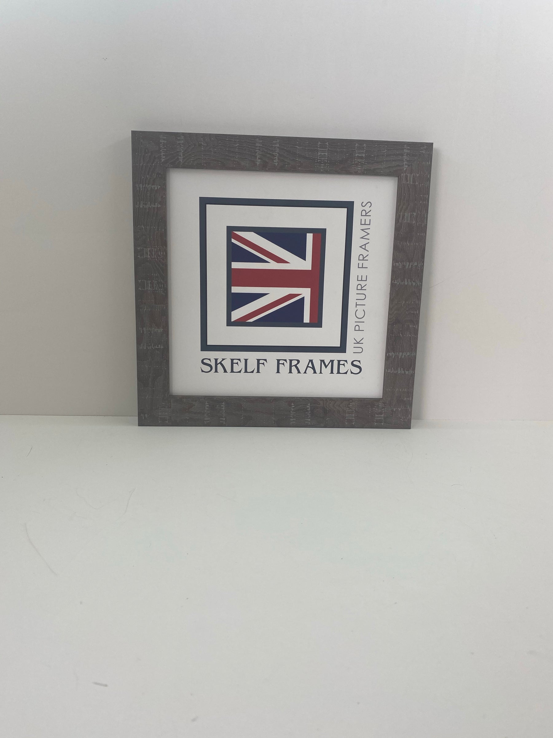 Walnut Orangebox Wood Grain Effect Square Frame