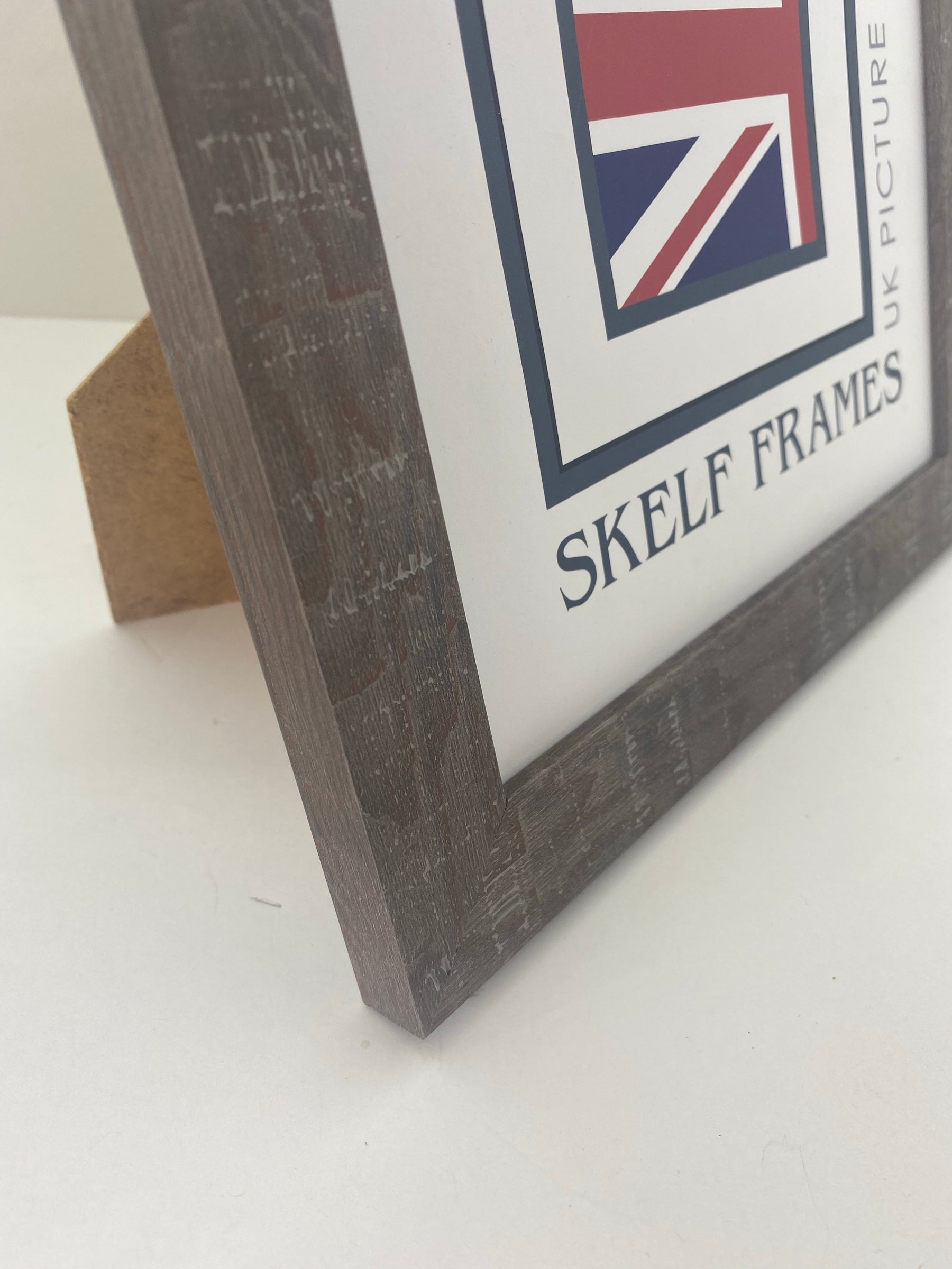 Walnut Orangebox Wood Grain Effect Square Frame