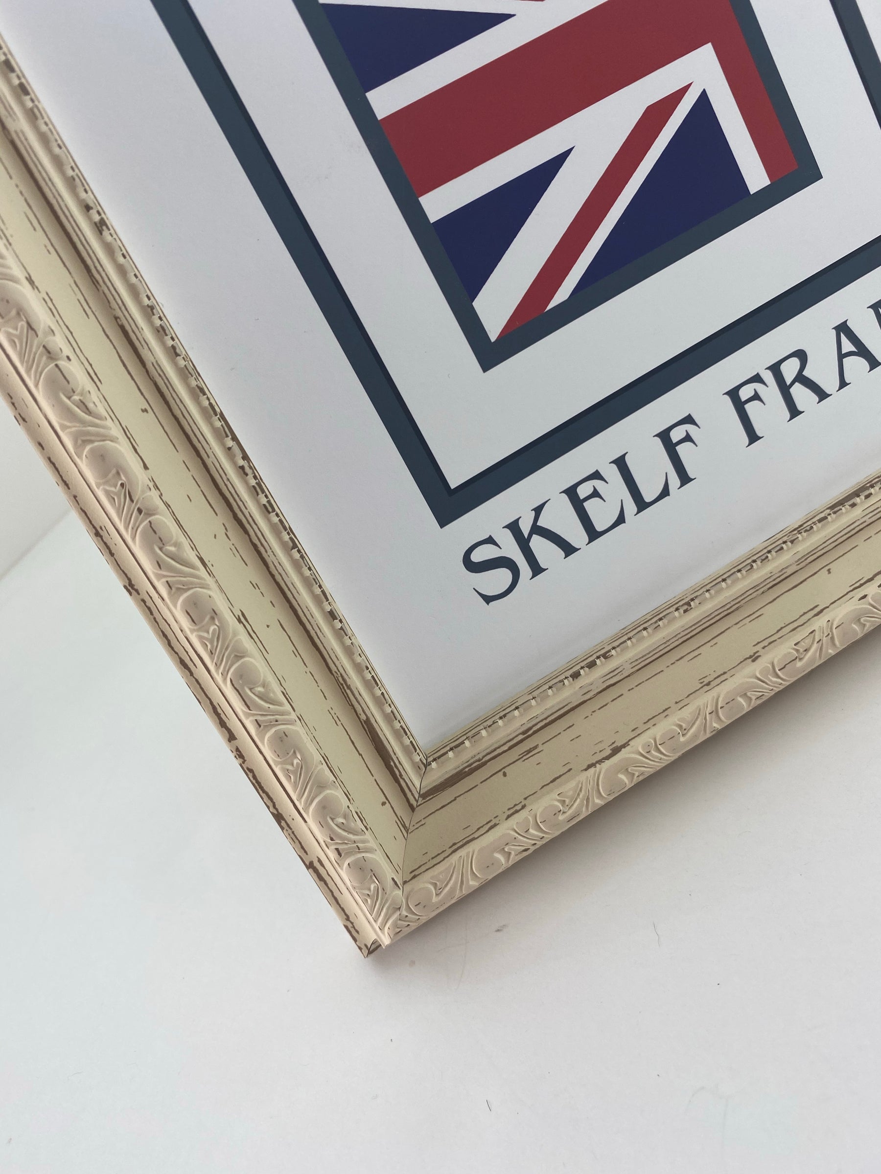 Vintage Shabby Chic Ornate Square Frame