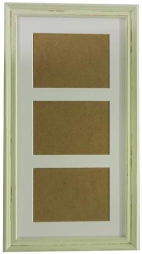 Distressed White 20 x 10 Frame