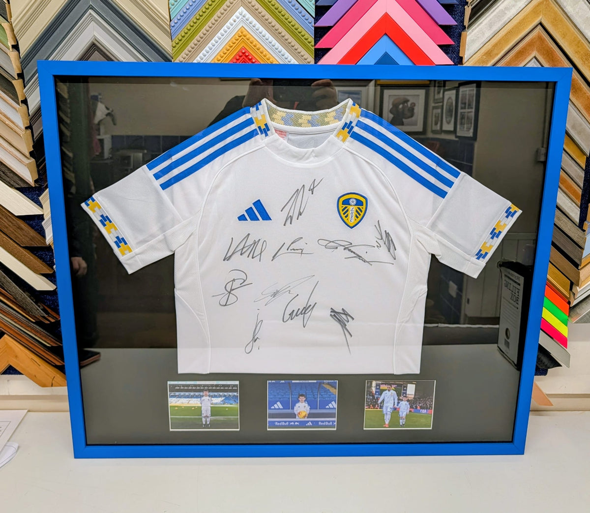 A framed shirt