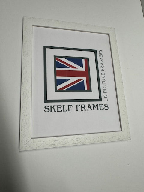 Econ White Wood Frame