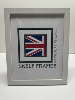 Econ White Wood Frame