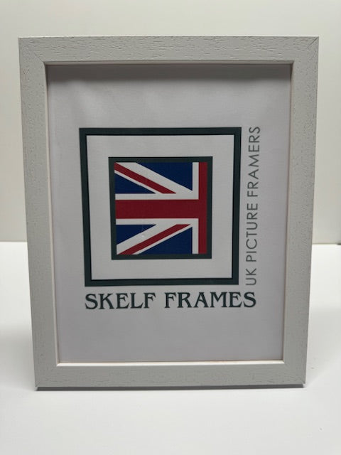Econ White Wood Frame