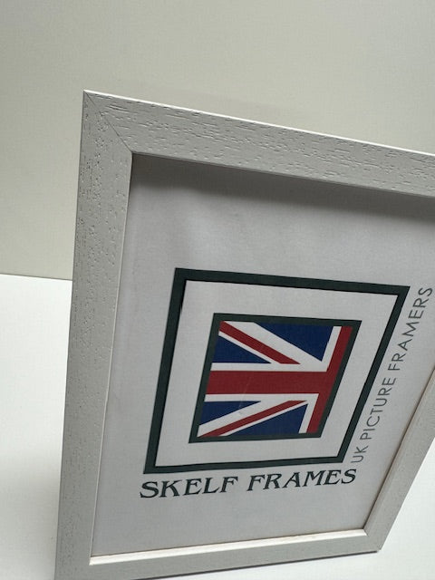 Econ White Wood Frame