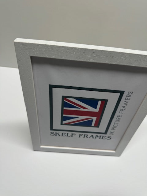 Econ White Wood Frame