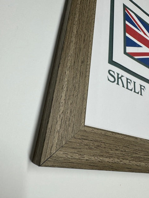 Flat Brushed Grey Frame