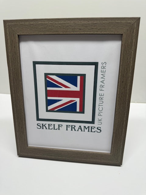 Flat Brushed Grey Frame