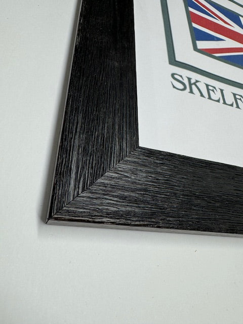 Nearly Black Wide Driftwood Square Frame (this frame has brown tinge in some light)