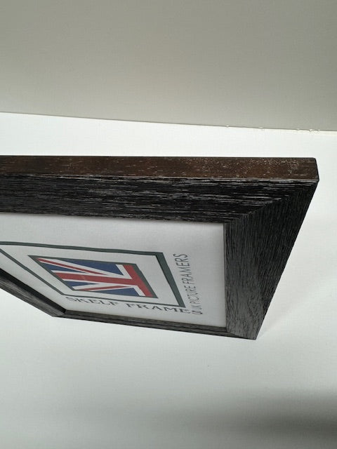 Black Wide Driftwood Frame (A Sizes)