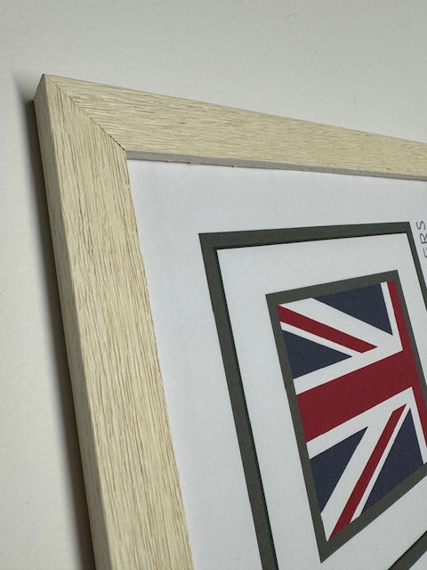 White Thin Driftwood Square Frame
