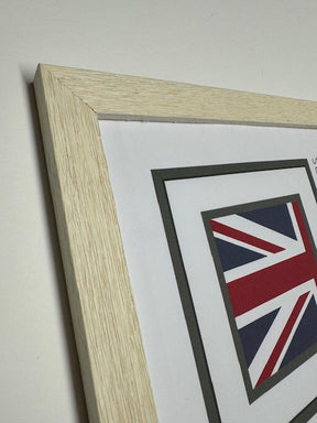 White Thin Driftwood Square Frame