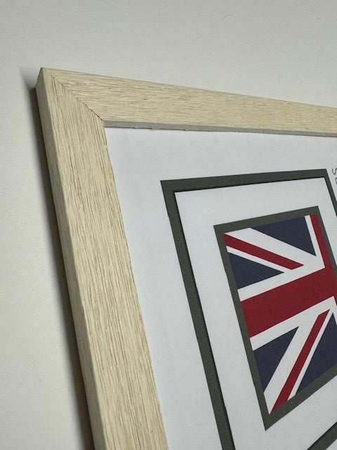 White Thin Driftwood Square Frame