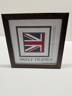 Brown Thin Driftwood Square Frame