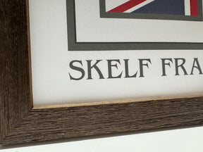 Brown Thin Driftwood Square Frame